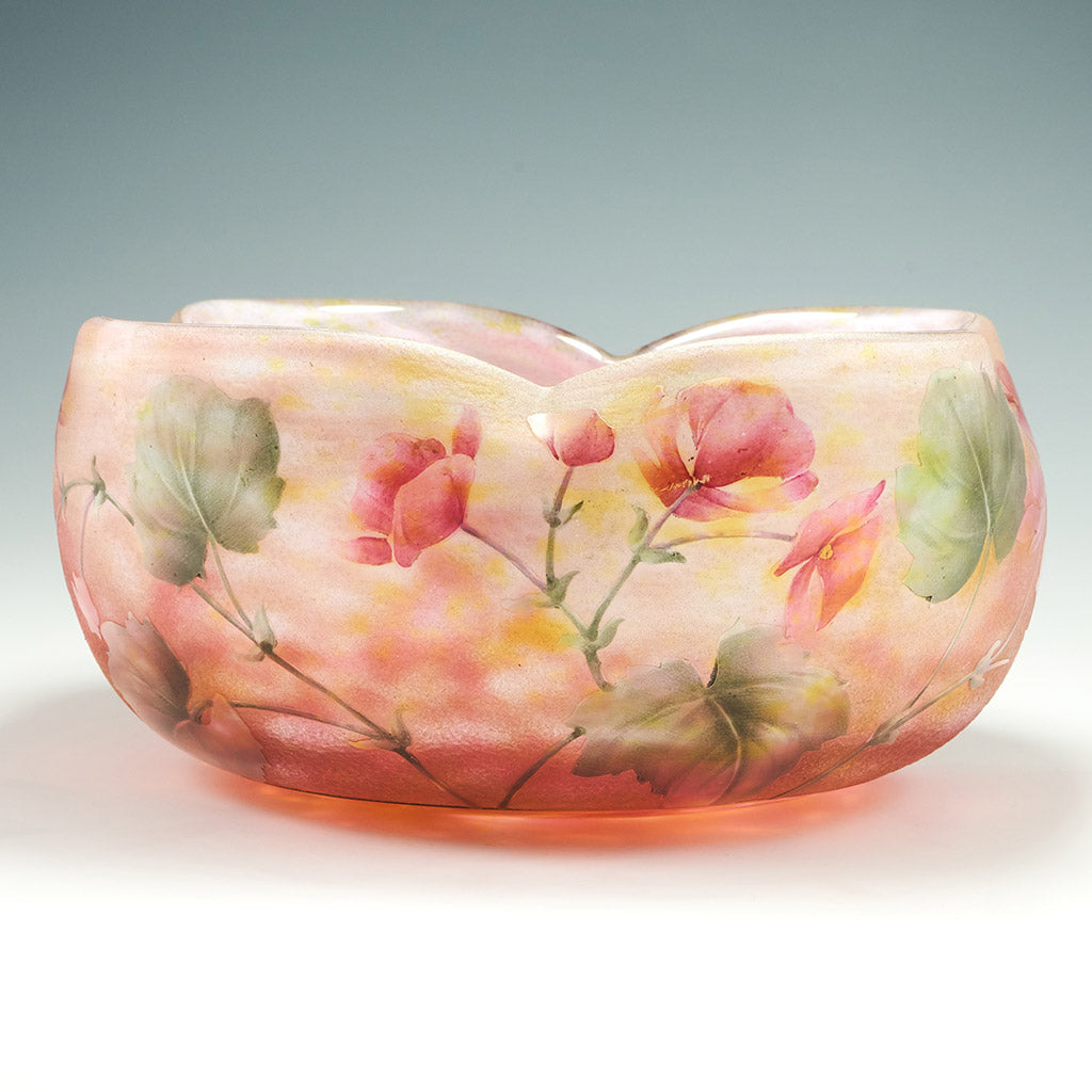 ドーム兄弟（ドームナンシー）ゼラニウムの花の器