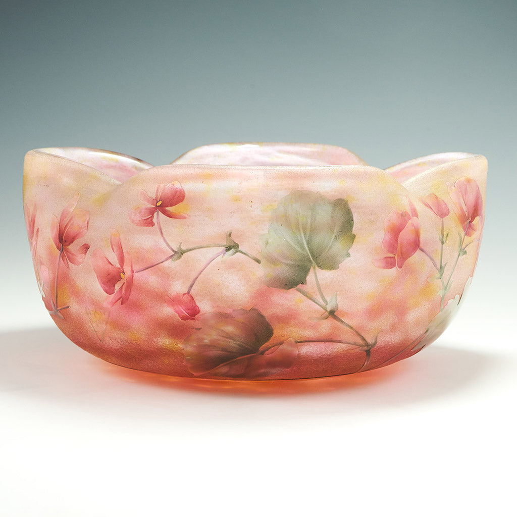 ドーム兄弟（ドームナンシー）ゼラニウムの花の器