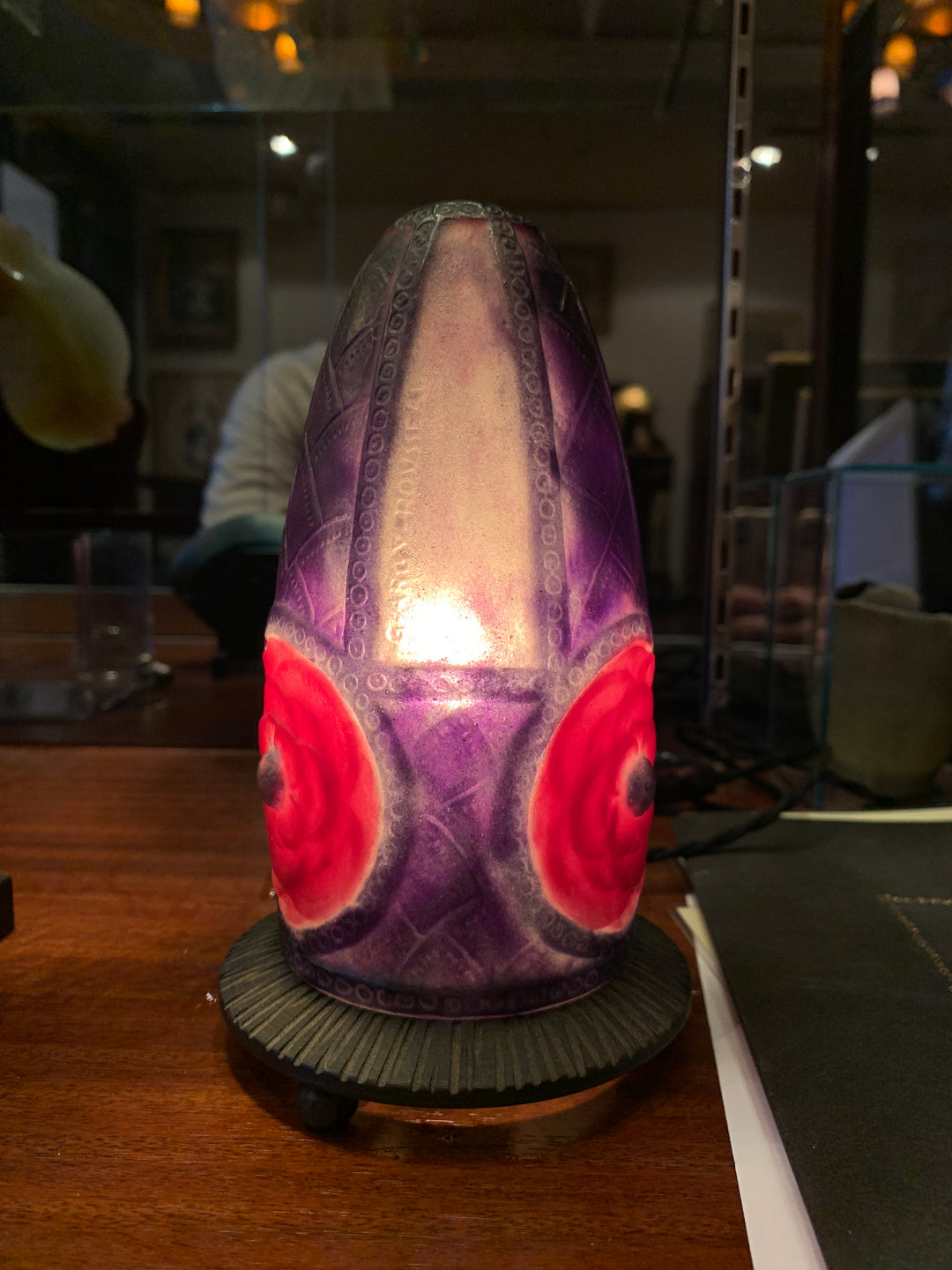 アルジー・ルソー　アンティーク パフュームランプ（ナイトランプ　ベッドサイドランプ）