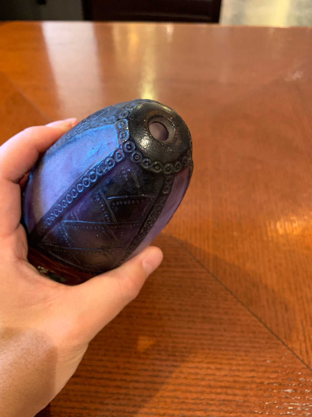 アルジー・ルソー　アンティーク パフュームランプ（ナイトランプ　ベッドサイドランプ）