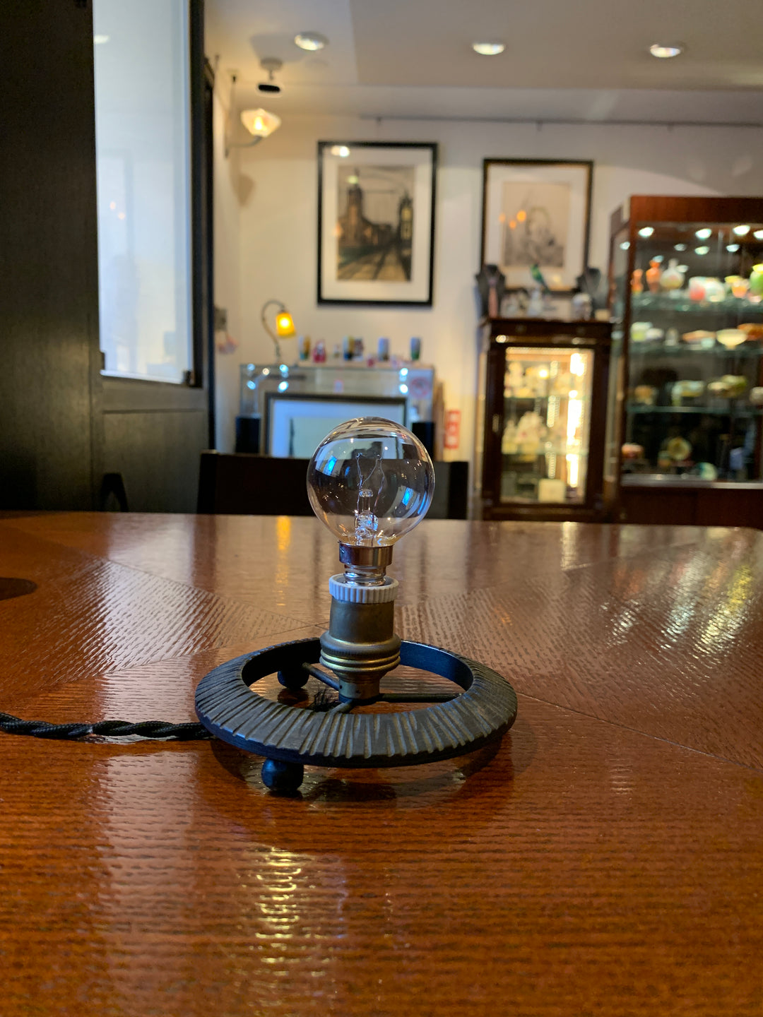 アルジー・ルソー　アンティーク パフュームランプ（ナイトランプ　ベッドサイドランプ）