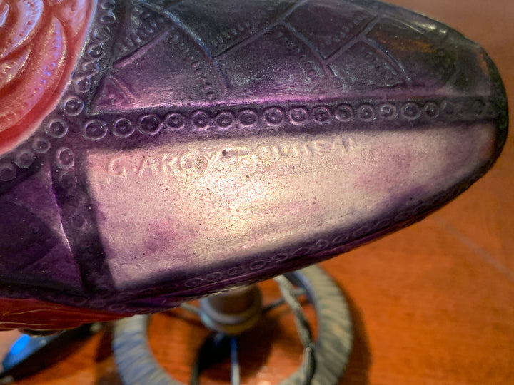 アルジー・ルソー　アンティーク パフュームランプ（ナイトランプ　ベッドサイドランプ）