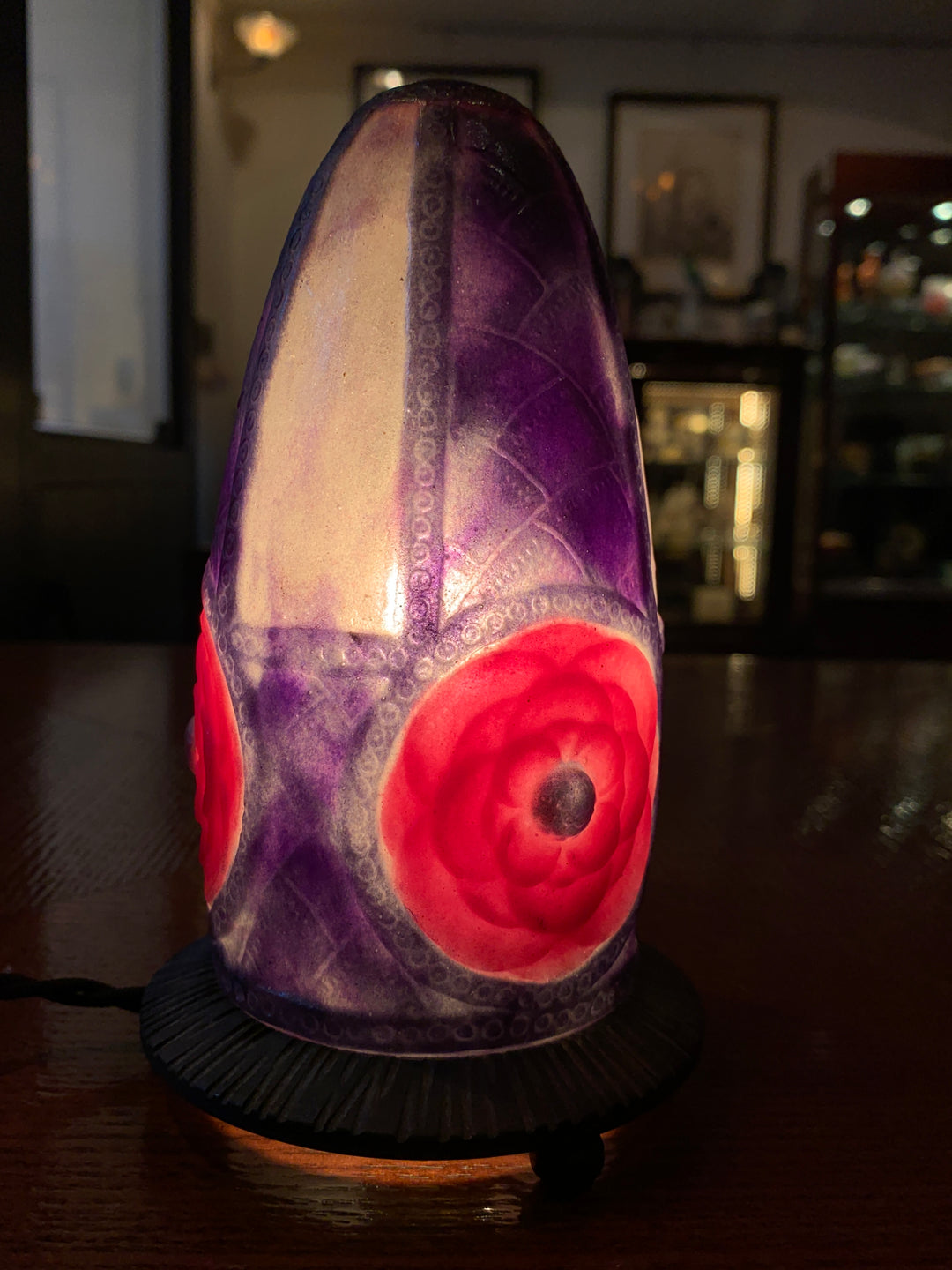 アルジー・ルソー　アンティーク パフュームランプ（ナイトランプ　ベッドサイドランプ）