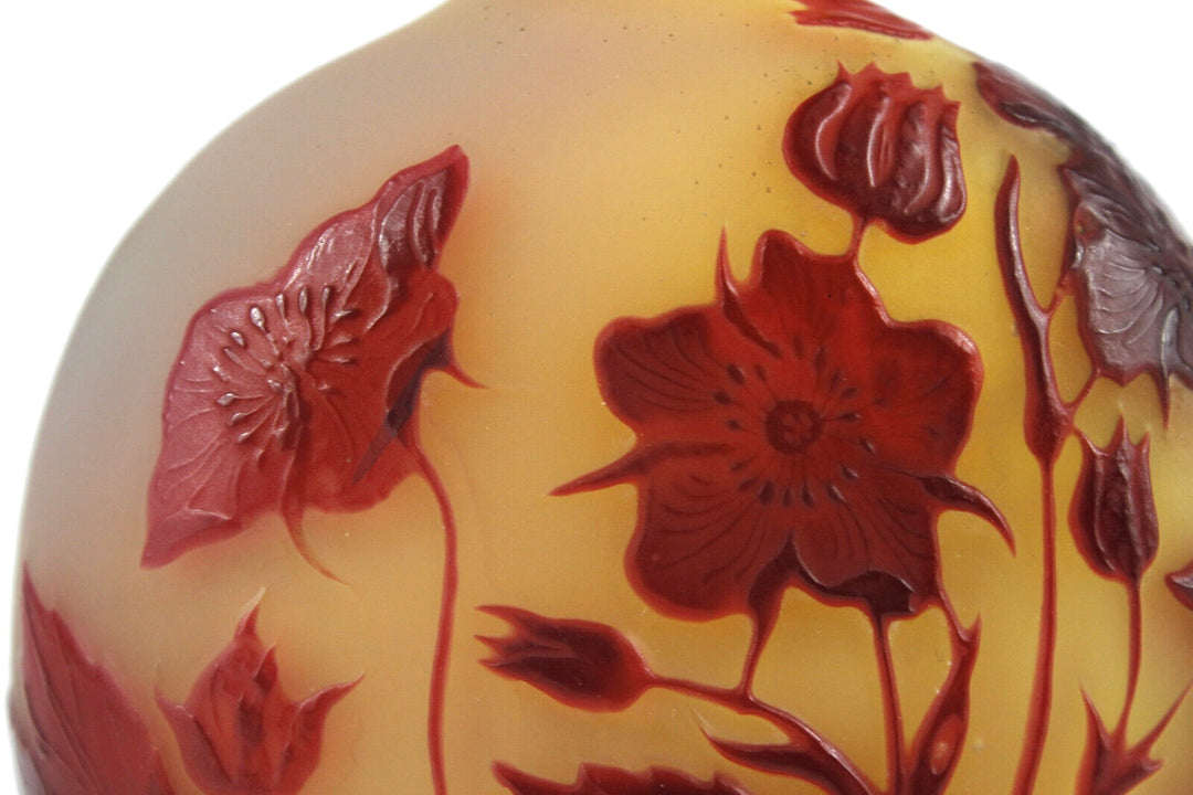 エミールガレ　フルールルージュの花の花瓶
