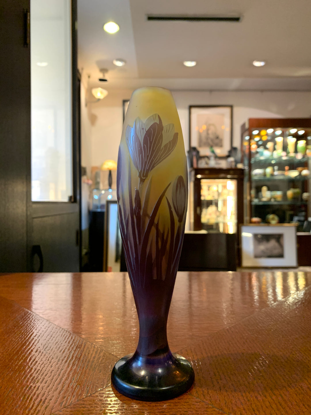 エミールガレ　シクラメンの花の花瓶