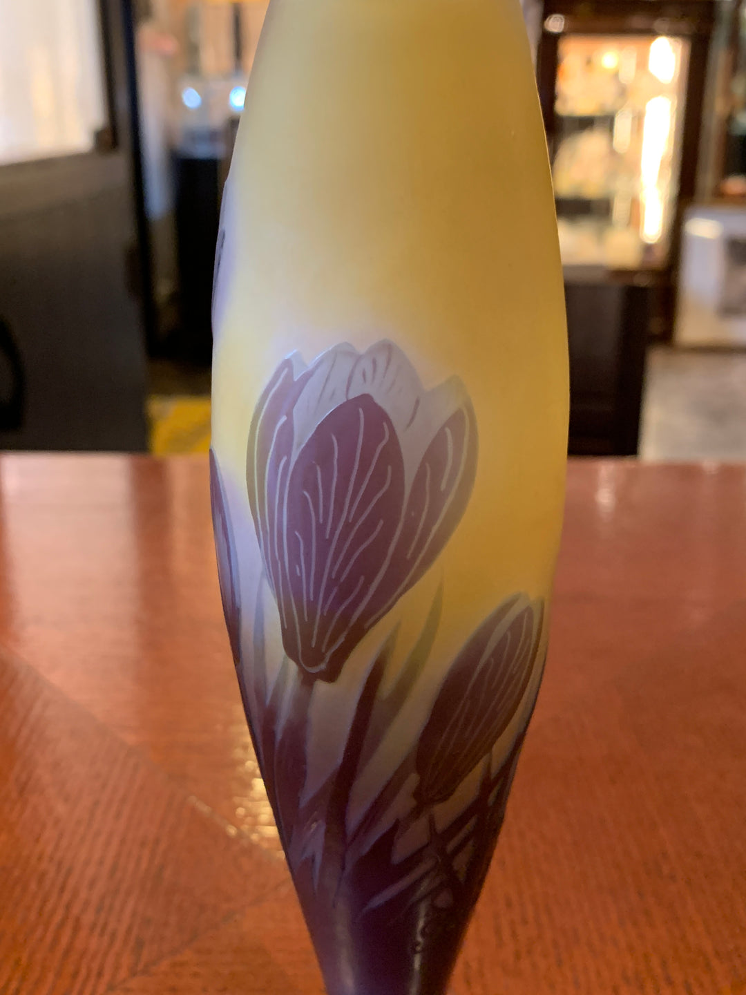 エミールガレ　シクラメンの花の花瓶
