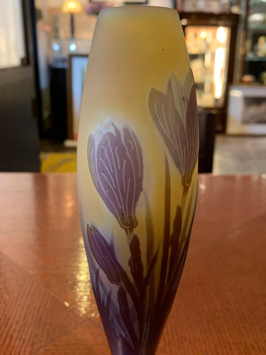 エミールガレ　シクラメンの花の花瓶