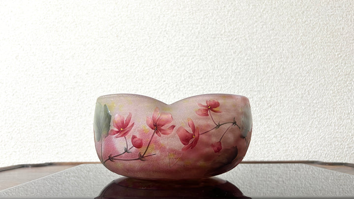 ドーム兄弟（ドームナンシー）ゼラニウムの花の器