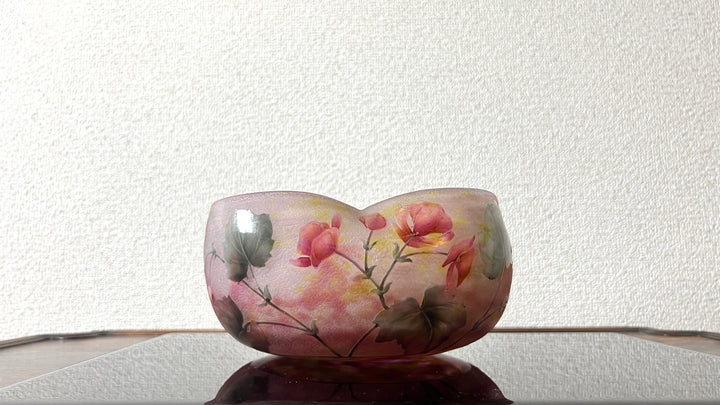 ドーム兄弟（ドームナンシー）ゼラニウムの花の器