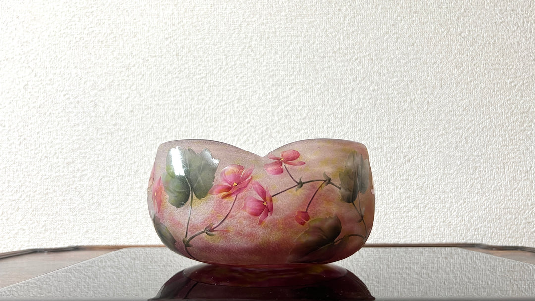 ドーム兄弟（ドームナンシー）ゼラニウムの花の器