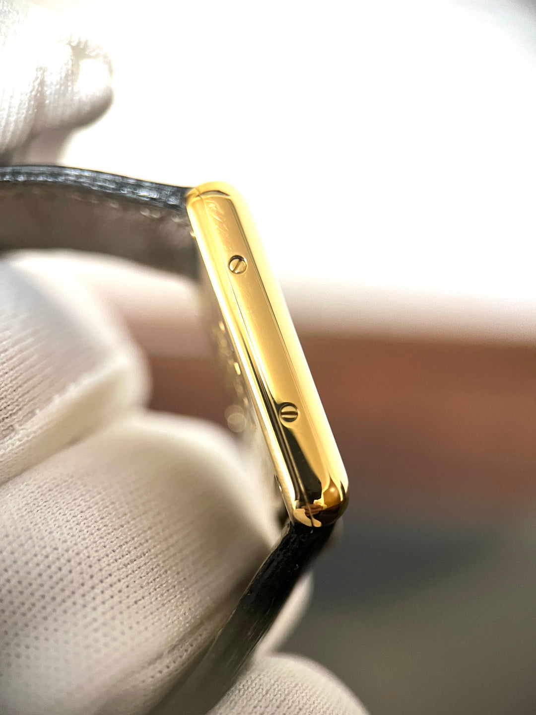 マスト ドゥ カルティエ タンク ブレゲインデックス文字盤 SMサイズ スターリングシルバーに18Kヴェルメイユ