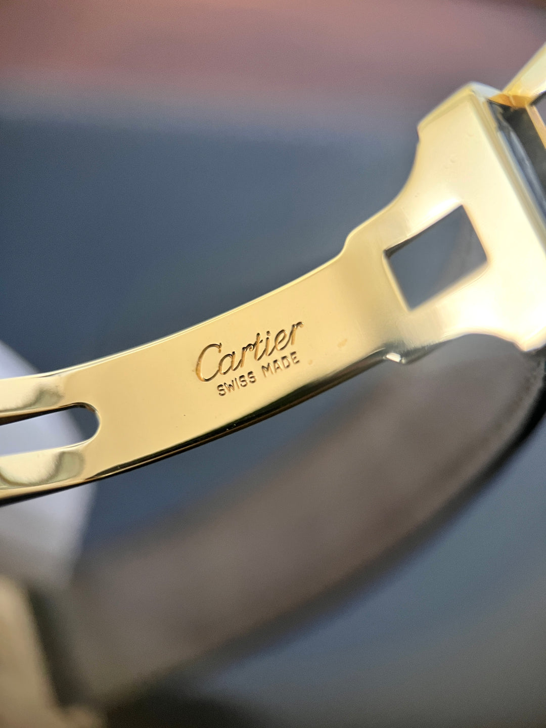 マスト ドゥ カルティエ タンク ブレゲインデックス文字盤 SMサイズ スターリングシルバーに18Kヴェルメイユ