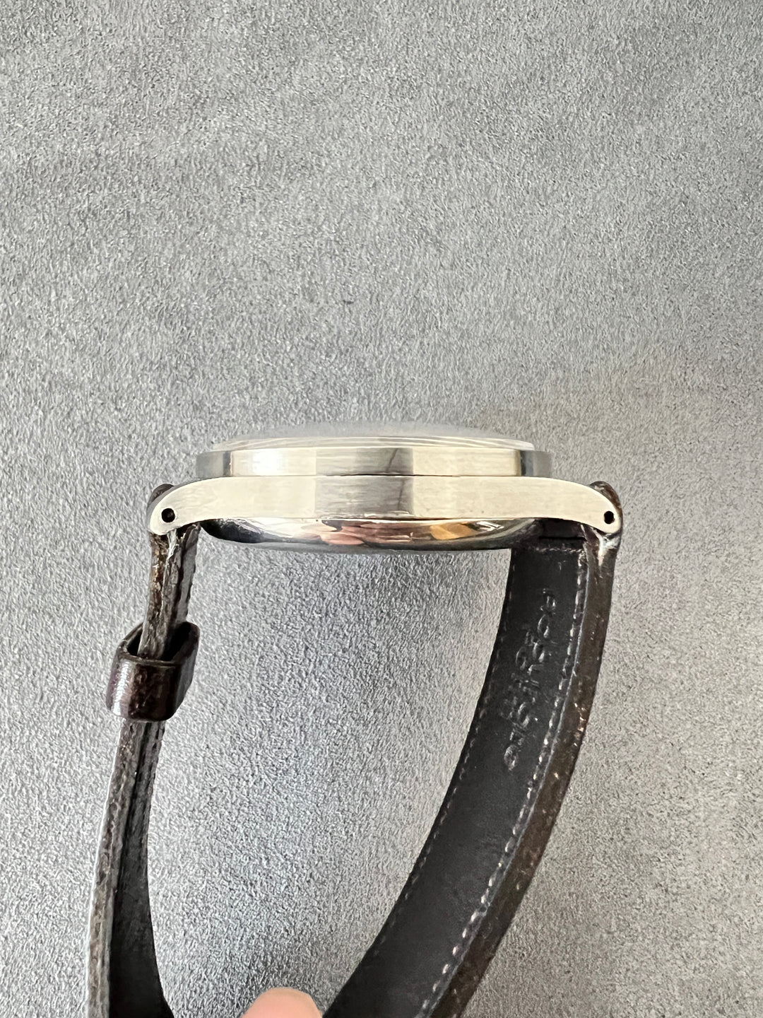 ヴィンテージ ミリタリークロノグラフ　アンジェラス　キャリバー210 CAL.210