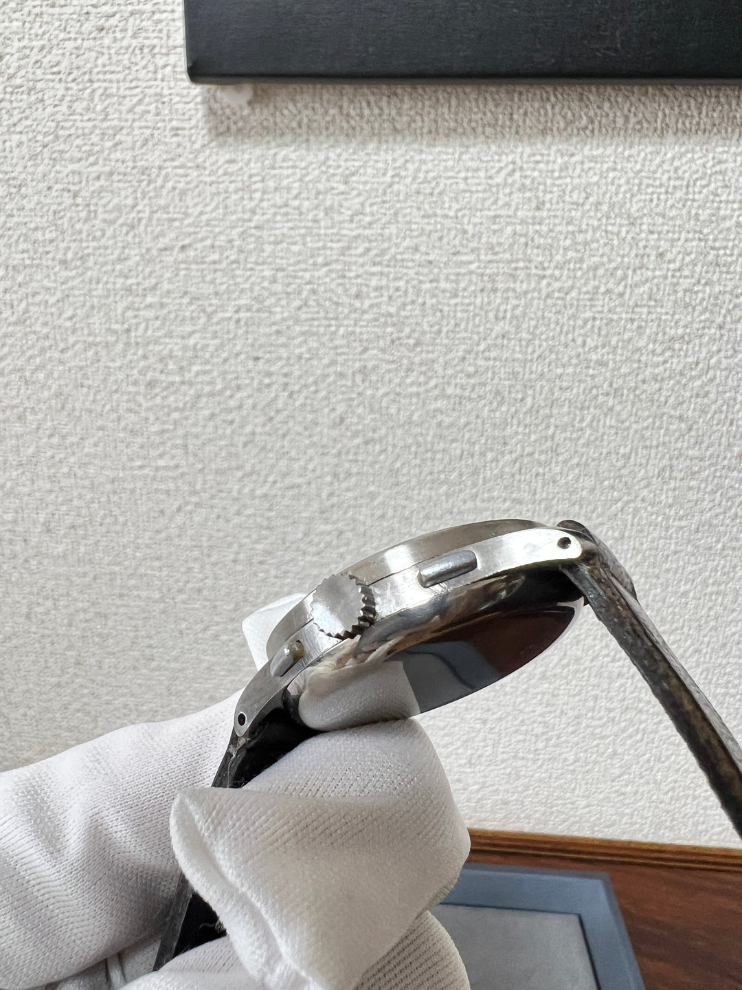 ヴィンテージ ミリタリークロノグラフ　アンジェラス　キャリバー210 CAL.210