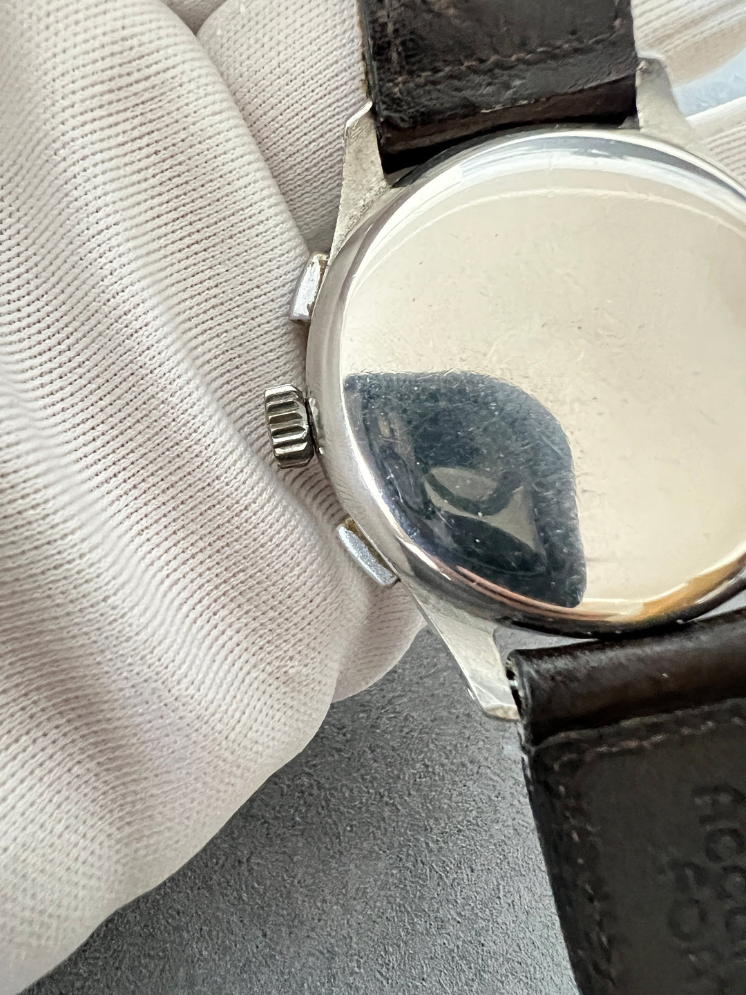 ヴィンテージ ミリタリークロノグラフ　アンジェラス　キャリバー210 CAL.210