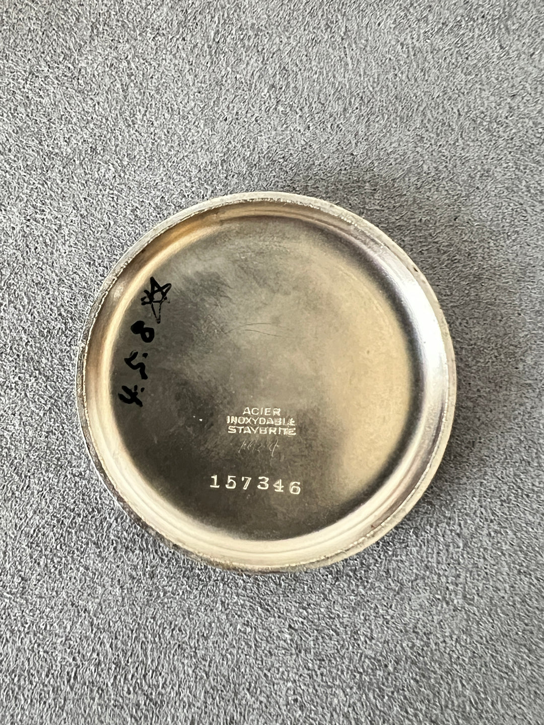 ヴィンテージ ミリタリークロノグラフ　アンジェラス　キャリバー210 CAL.210