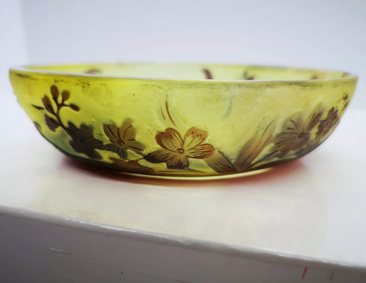 エミールガレ　アジサイの花の器（小物入れ）
