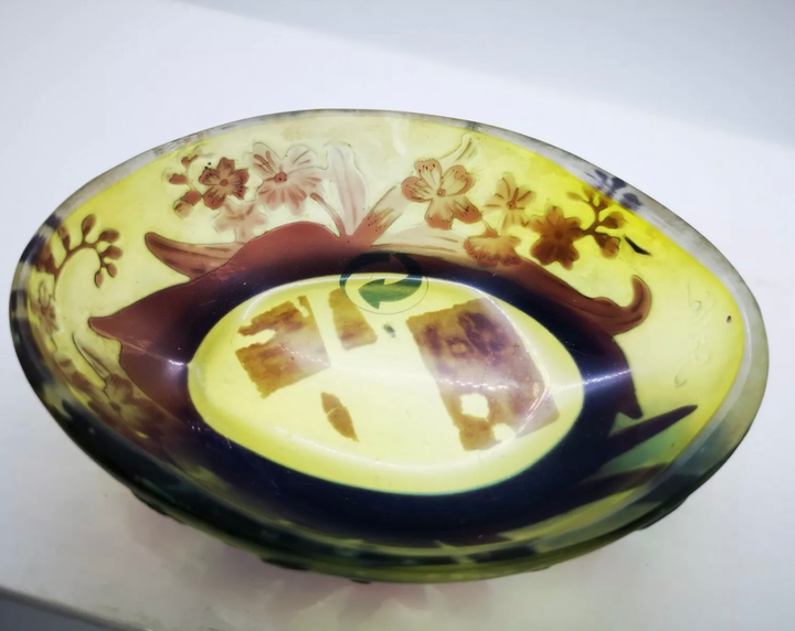エミールガレ　アジサイの花の器（小物入れ）