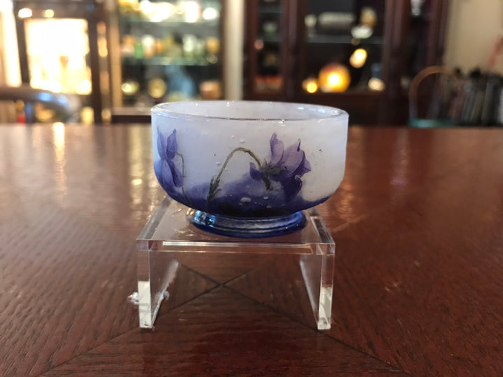 ドーム兄弟（ドームナンシー ）スミレの花のミニチュアール　杯