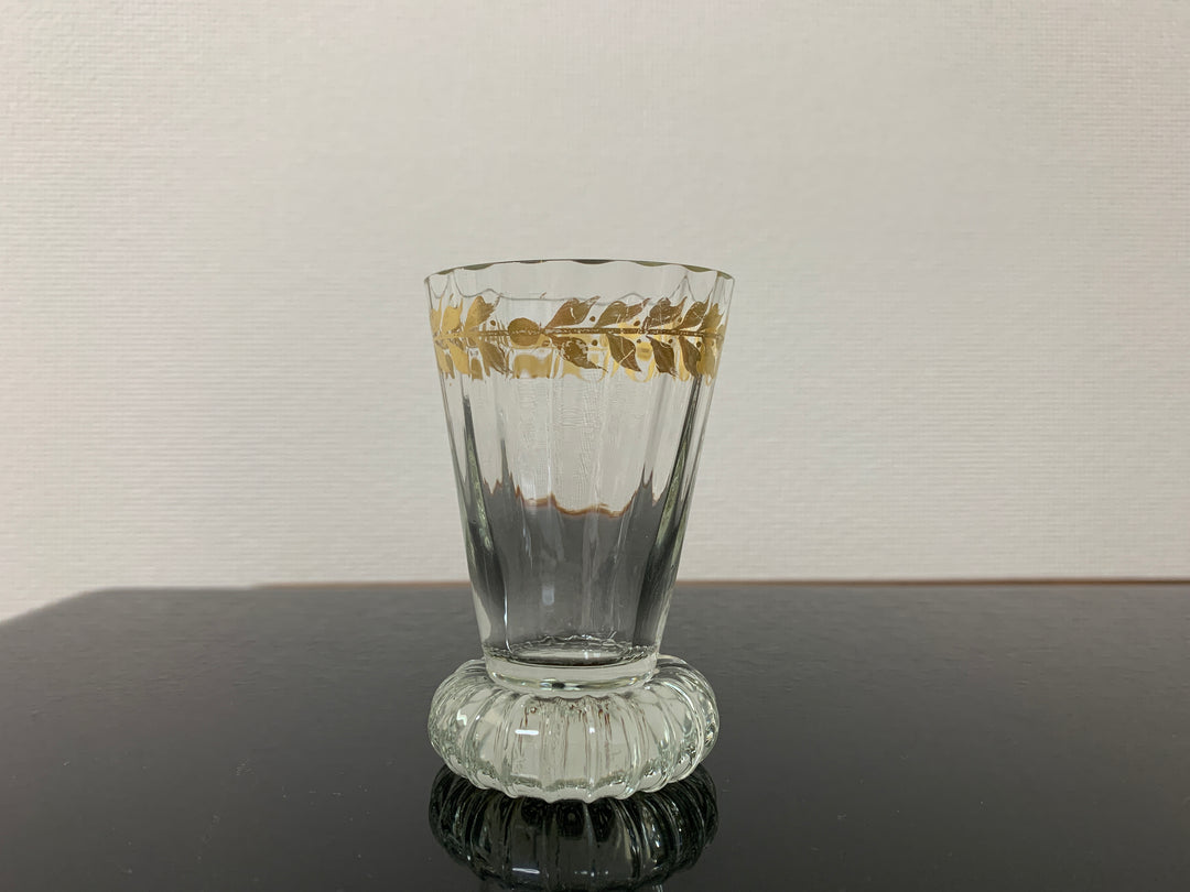 エミールガレ　初期作品　１８９４年製　エナメルリキュールグラス 1
