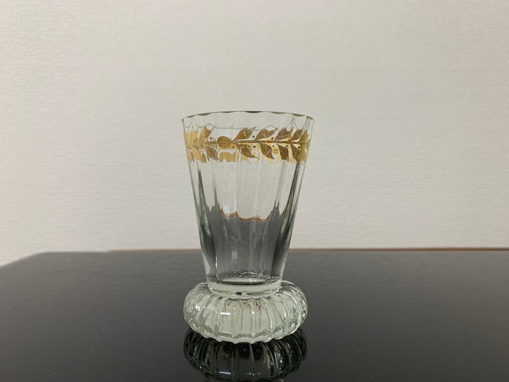 エミールガレ　初期作品　１８９４年製　エナメルリキュールグラス 1