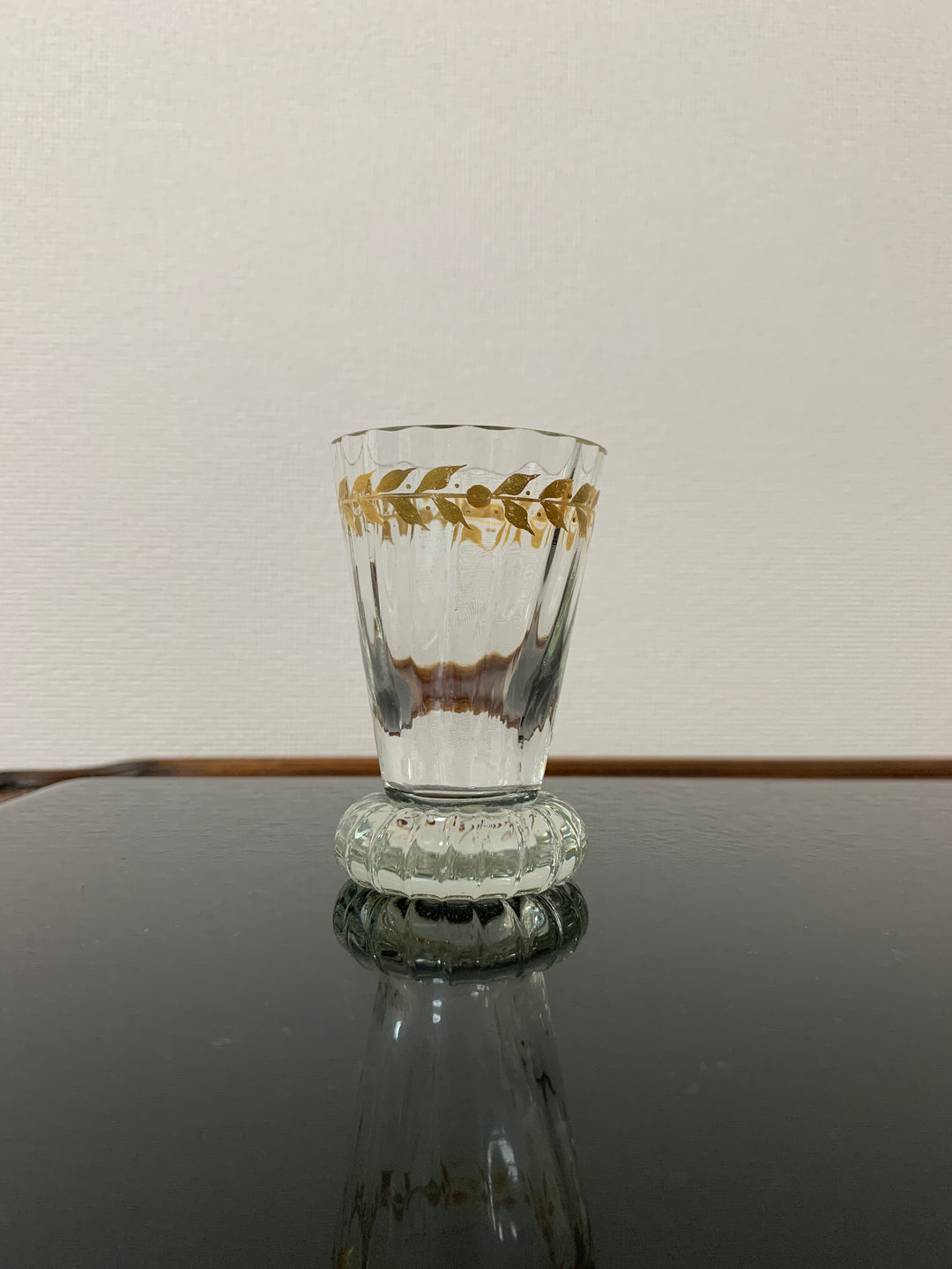 エミールガレ　初期作品　１８９４年製　エナメルリキュールグラス 2