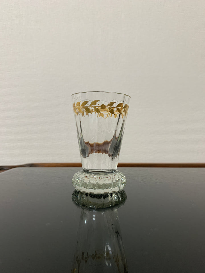 エミールガレ　初期作品　１８９４年製　エナメルリキュールグラス 2