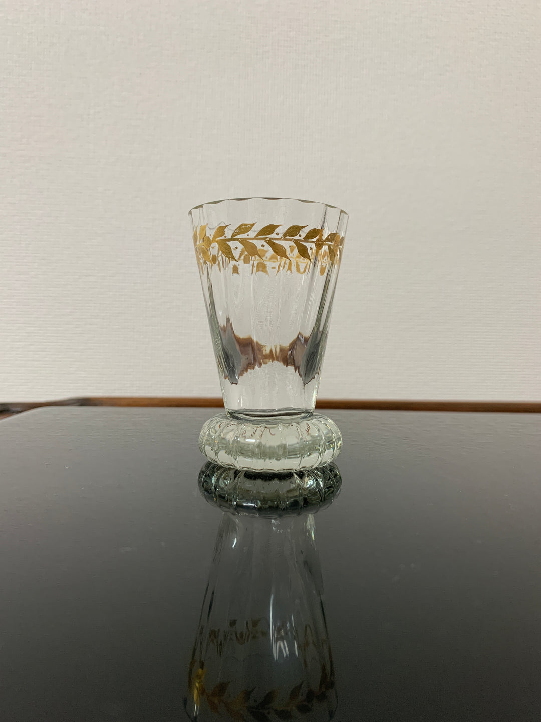 エミールガレ　初期作品　１８９４年製　エナメルリキュールグラス 2