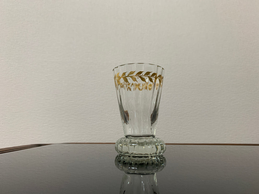 エミールガレ　初期作品　１８９４年製　エナメルリキュールグラス 2