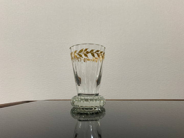 エミールガレ　初期作品　１８９４年製　エナメルリキュールグラス 2