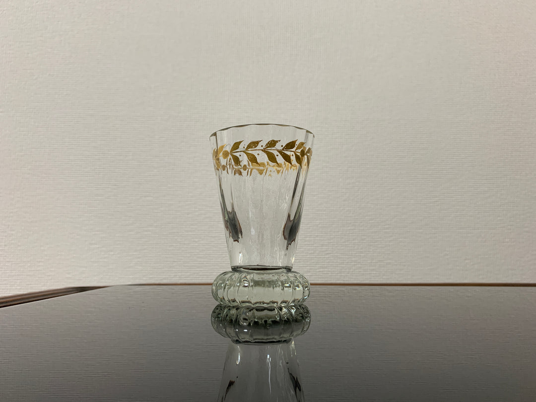エミールガレ　初期作品　１８９４年製　エナメルリキュールグラス 2