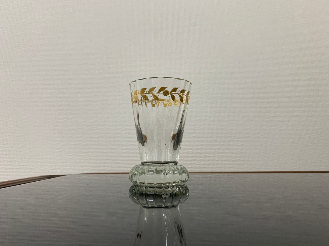 エミールガレ　初期作品　１８９４年製　エナメルリキュールグラス 2