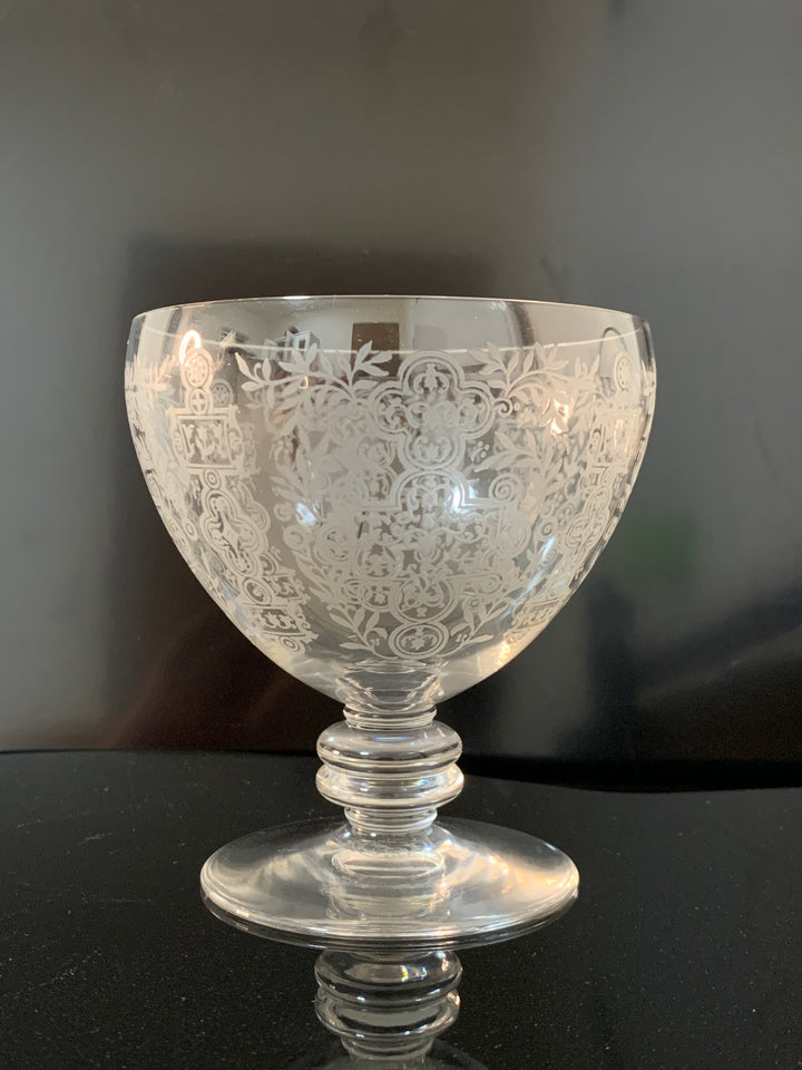 オールドバカラ　マリオン　大型クープ型コンポート