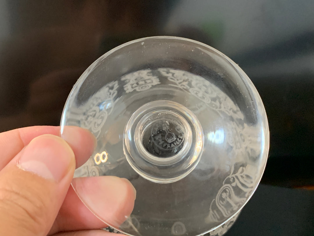 オールドバカラ　マリオン　大型クープ型コンポート