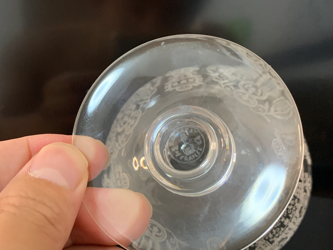 オールドバカラ　マリオン　大型クープ型コンポート