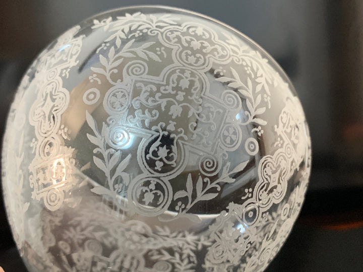 オールドバカラ　マリオン　大型クープ型コンポート