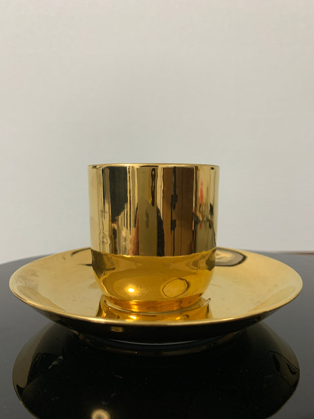 オールドノリタケのゴールドラスターのカップ＆ソーサー