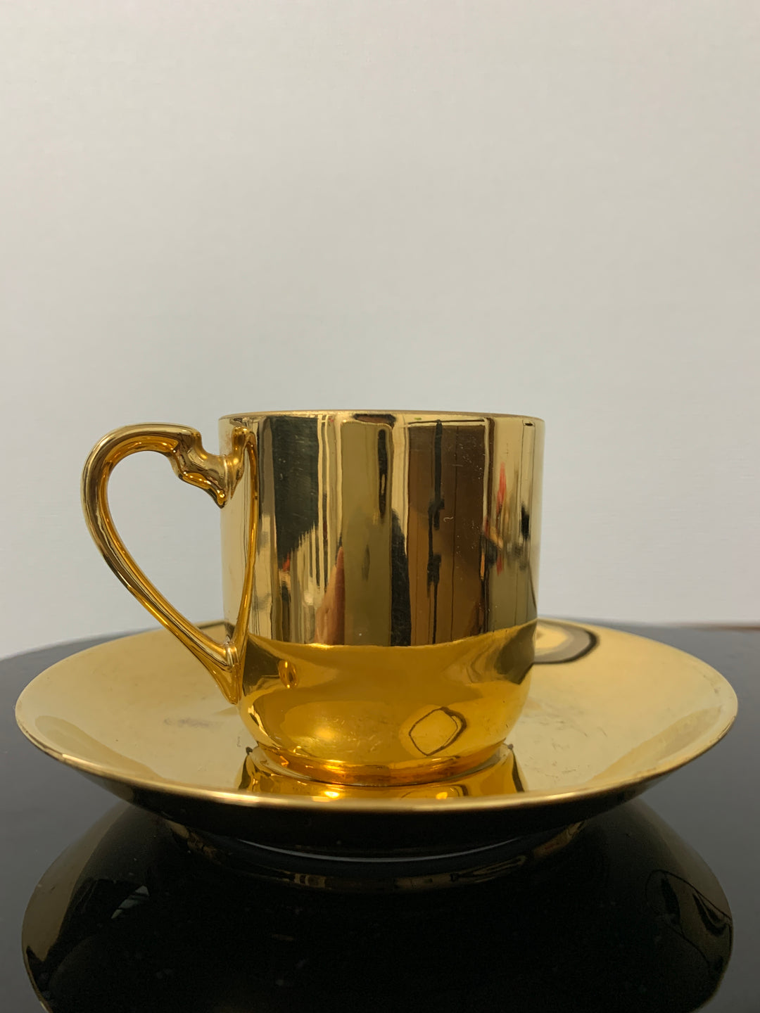 オールドノリタケのゴールドラスターのカップ＆ソーサー