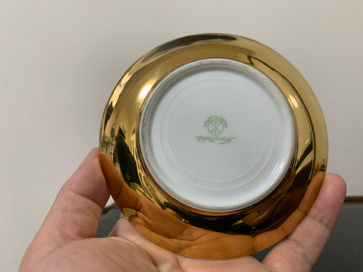 オールドノリタケのゴールドラスターのカップ＆ソーサー