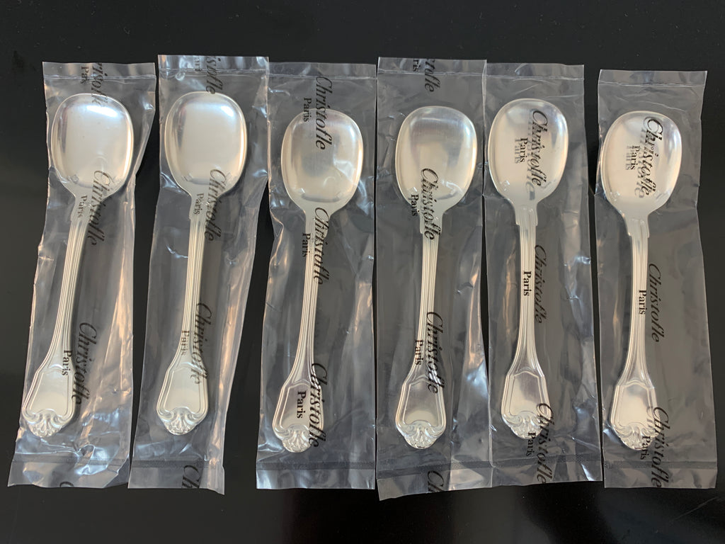 美品 クリストフル パール コーヒースプーン 未開封含む 6点 未開封