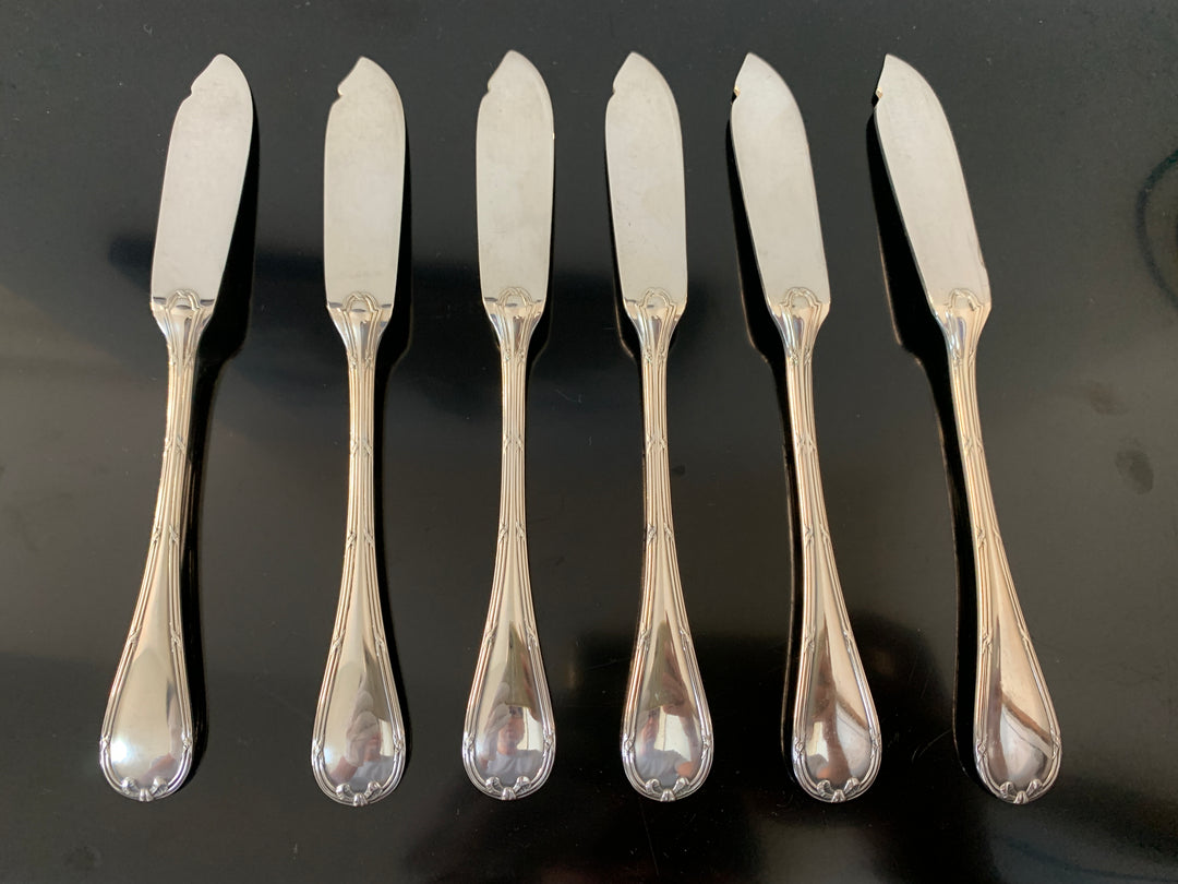 クリストフル　リュバン　フィッシュサーバー 19.8cm　6本セット