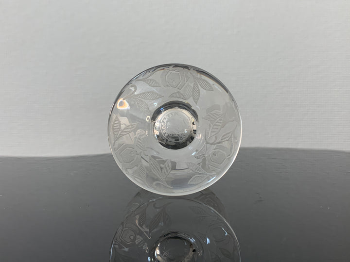 オールドバカラ　フォントネー『薔薇』極小のショットグラス