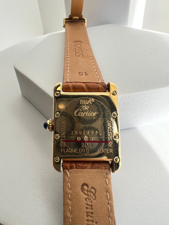マスト ドゥ カルティエ タンク レディースヴィンテージウォッチ