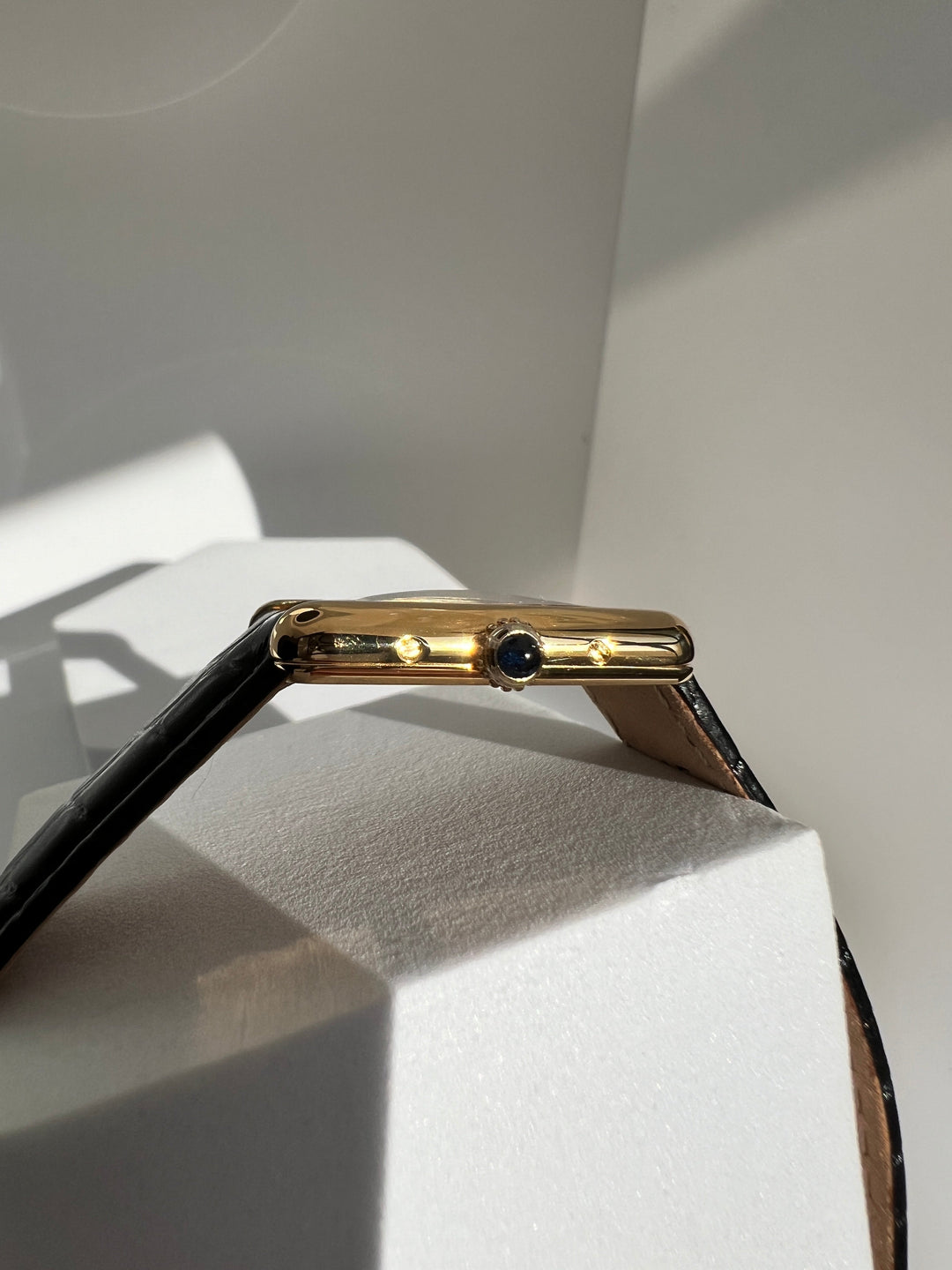 廃盤マスト ドゥ カルティエ タンク　レディースヴィンテージウォッチ ブレゲ数字 SMサイズ 純銀に18Kヴェルメイユ