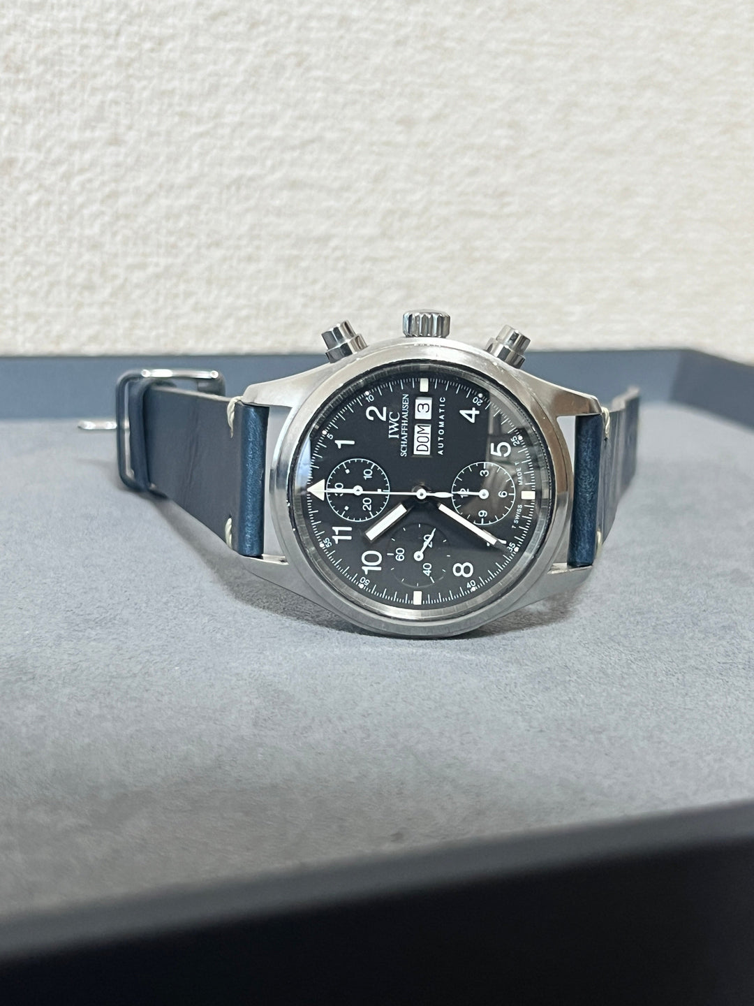 IWC メカニカル フリーガークロノグラフ Ref.3706 Cal.7922 自動巻 1990年代製　IW370603