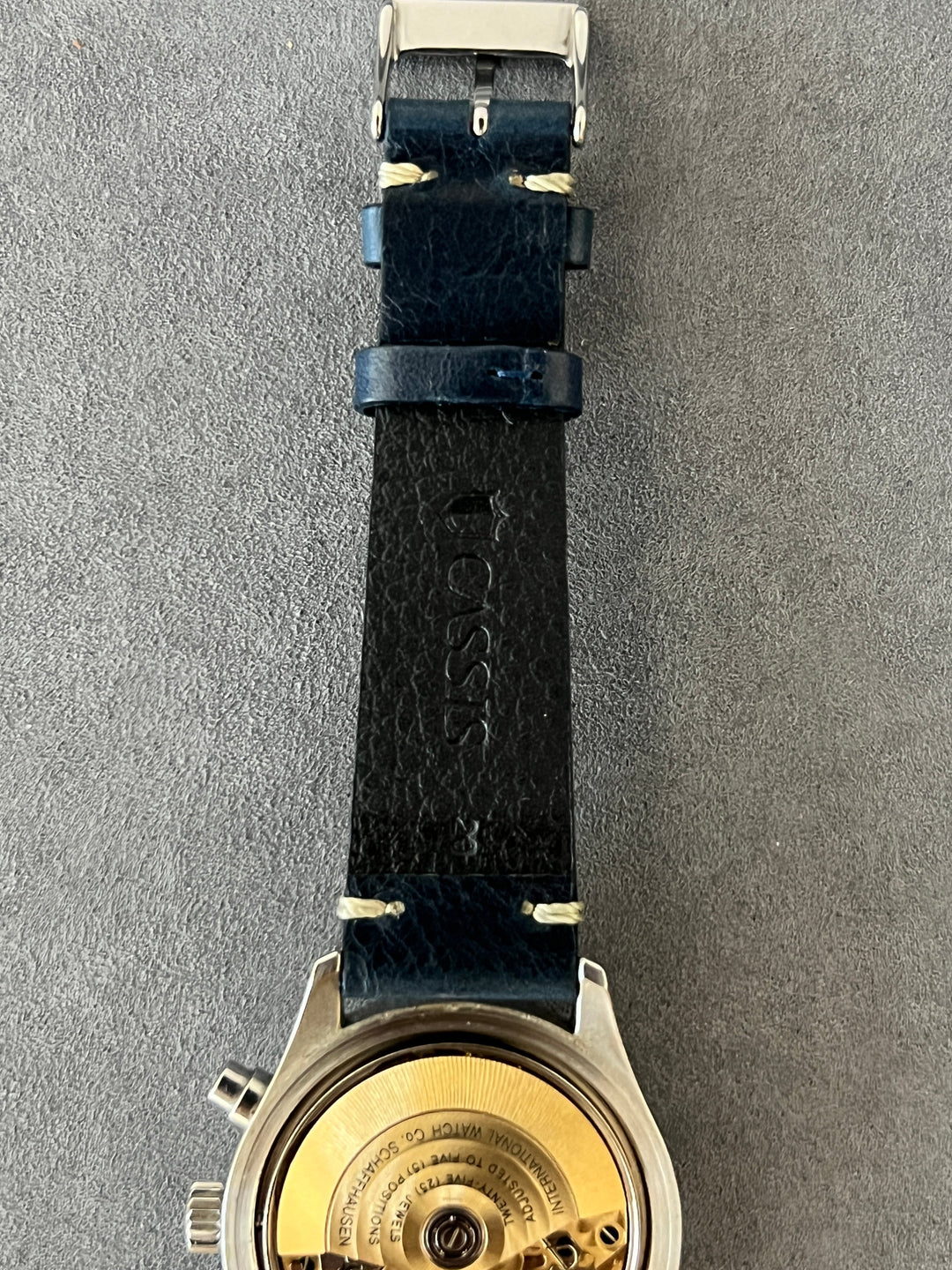 IWC メカニカル フリーガークロノグラフ Ref.3706 Cal.7922 自動巻 1990年代製　IW370603