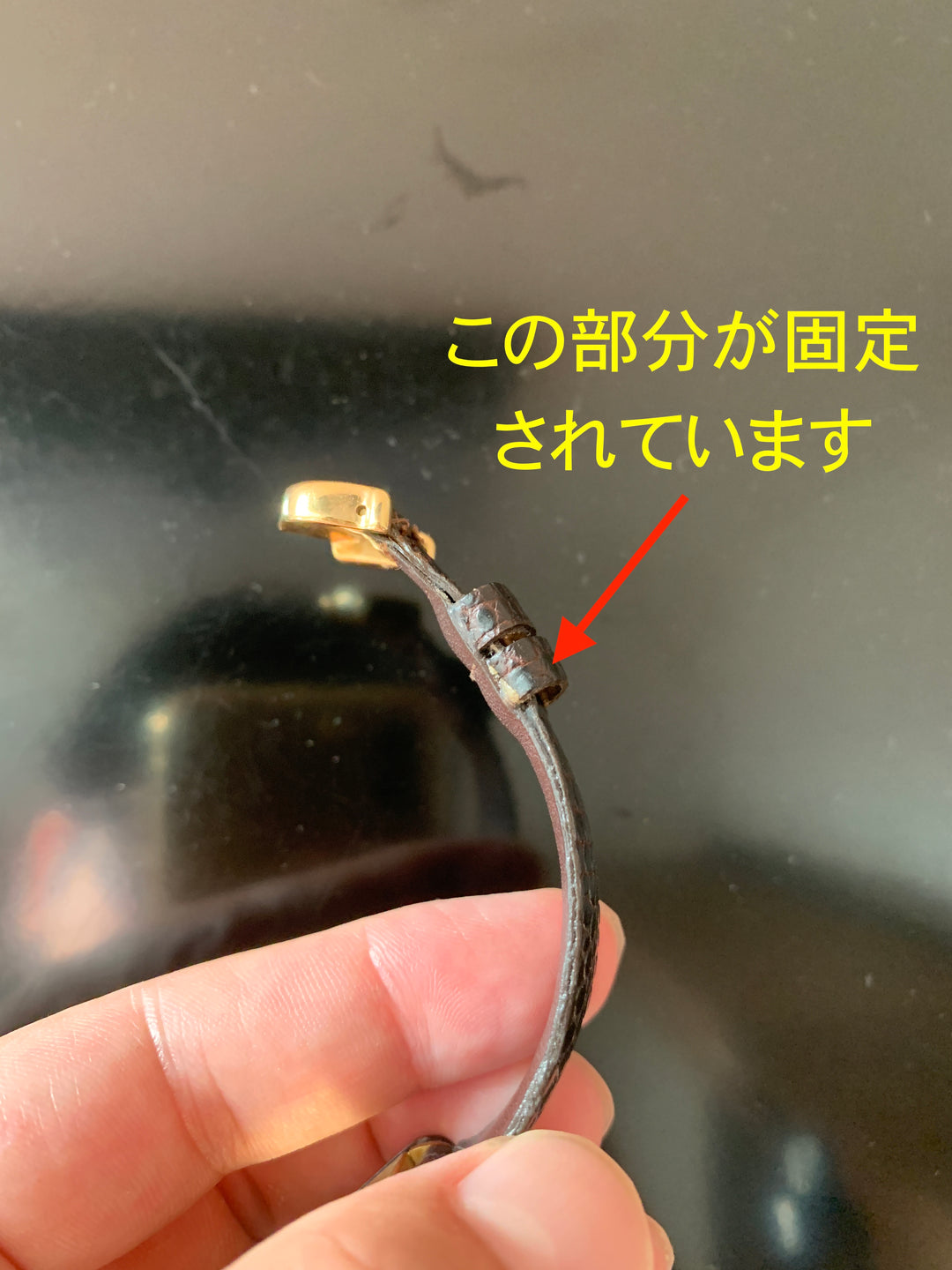 カルティエ　タンク　レクタンギュラー型　18kフィルム　アールデコウォッチ