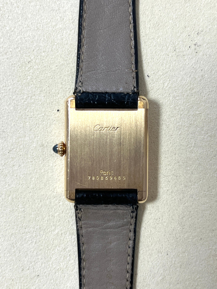 タンク ルイ カルティエ　PARIS文字盤　LMサイズ　手巻き　ルイ・カルティエ・コレクション