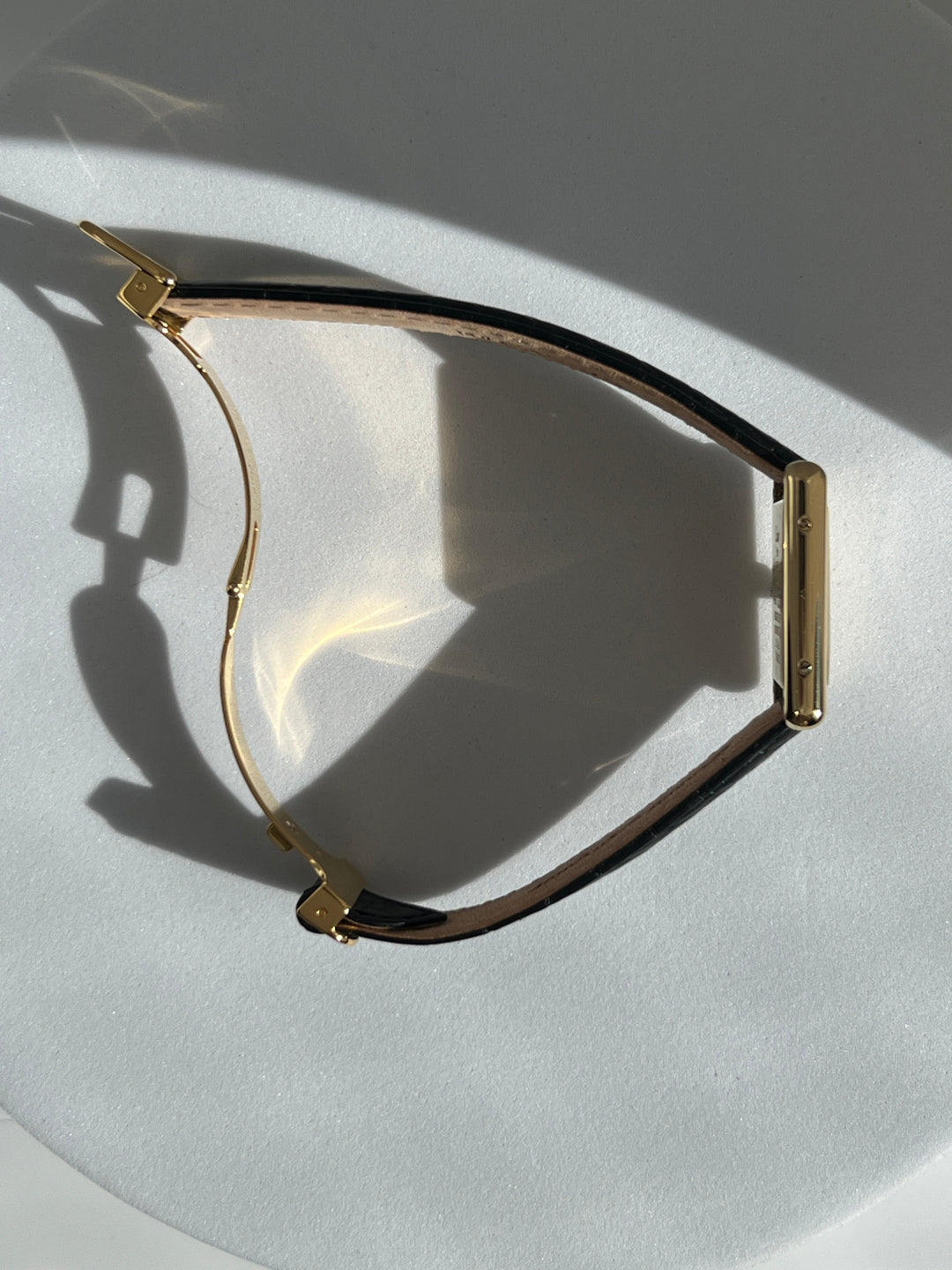 廃盤マスト ドゥ カルティエ タンク　ユニセックス ヴィンテージウォッチ ブレゲ数字 LMサイズ 純銀に18Kヴェルメイユ