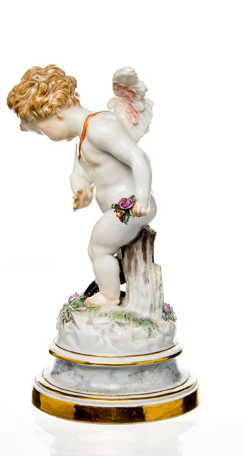 マイセン人形 Lシリーズ わなに掛かった天使（1880年ころ）型